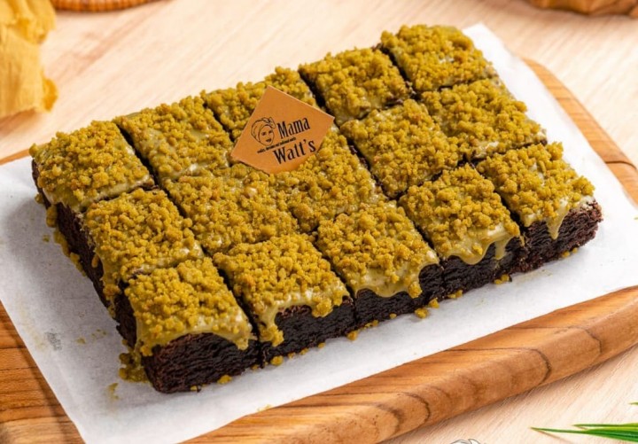 Fudgy Brownie Topping Greentea Small