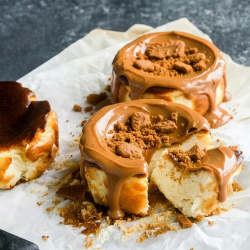 Burnt Cheesecake Topping Biscoff